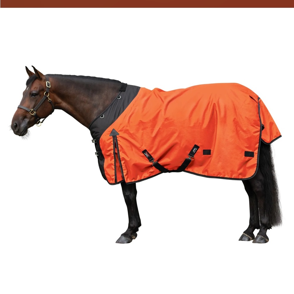 SOLD Schneiders Storm Shield II mid weight turn out blanket.